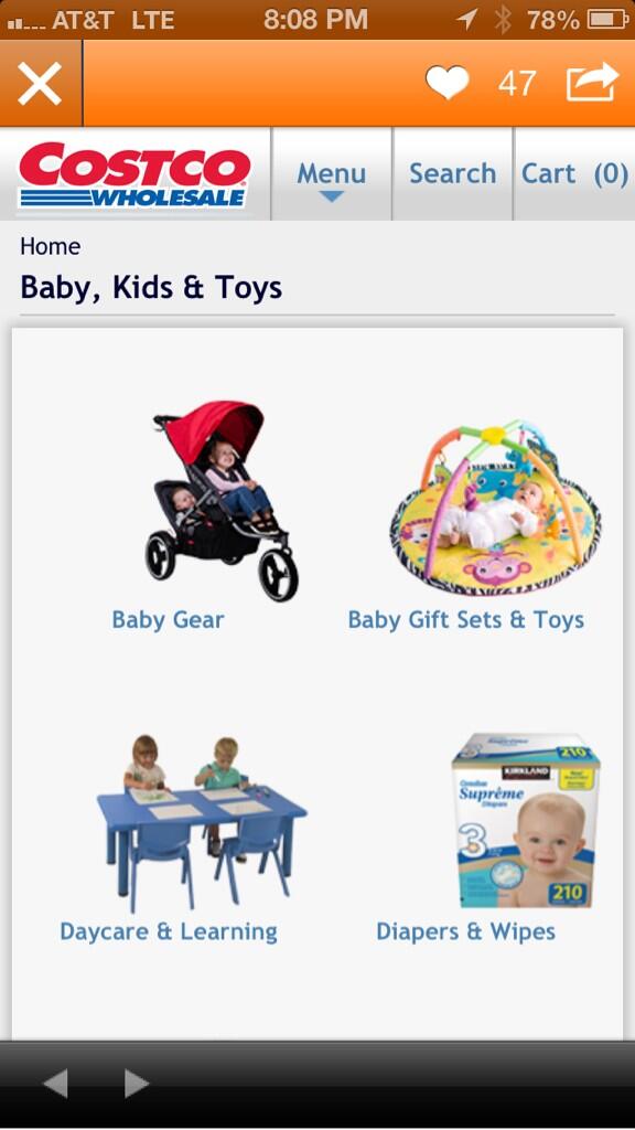 fatherdok's tweet photo. @CostcoTweets your QR codes at the registers aren't taking customers to the app, but instead to your baby website. http://t.co/ibG9X3v7MP