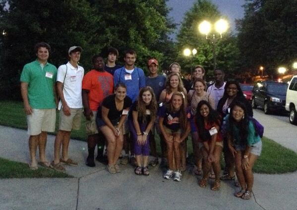 CU_Transformers's tweet photo. Shout out to my sesh 5 transformers #cheeringchamps #clemson2017 @CU_Orientation http://t.co/eFuyf52apF