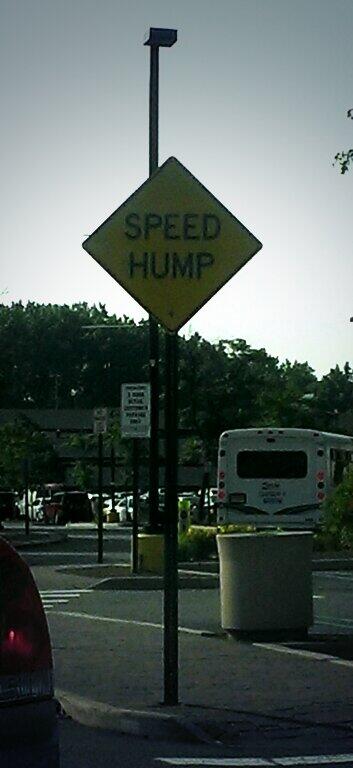 fayta9's tweet image. Am I the only one that enjoys a good speed hump? #SpeedHump