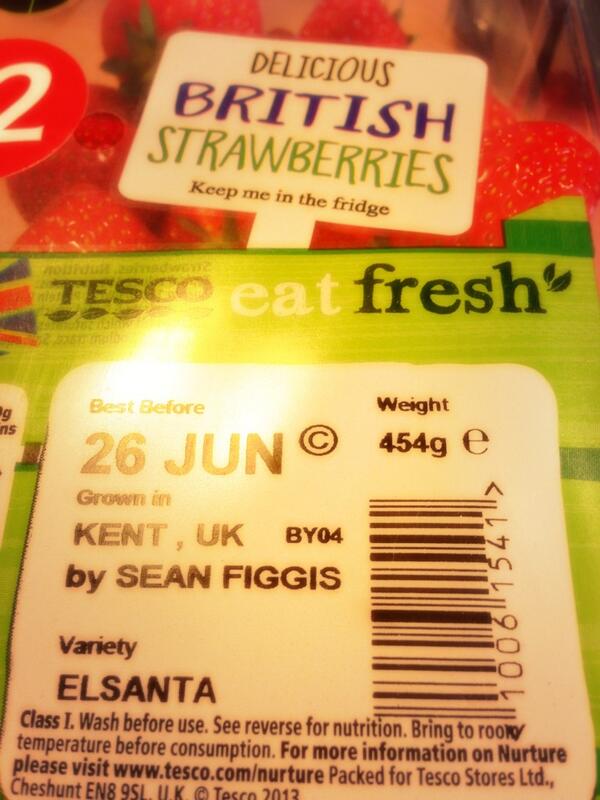 babshudson88's tweet photo. Thank you Sean Figgis for my lovely strawberries #strawberryseason http://t.co/mHa29nKTCj