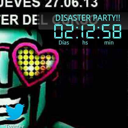 AlexandraHuab's tweet photo. Sólo 2 días para @Disaster_Party #Olimpo !! http://t.co/zkK0UvFHFn