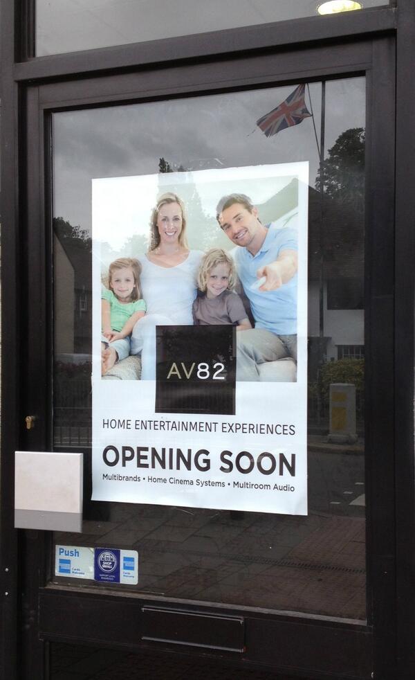 Musical_Images's tweet image. Yes that's right :) #DoorPoster #MultiBrands  #AudioVisualRetailer #NewBrands #Harpenden #SameTeam #40years