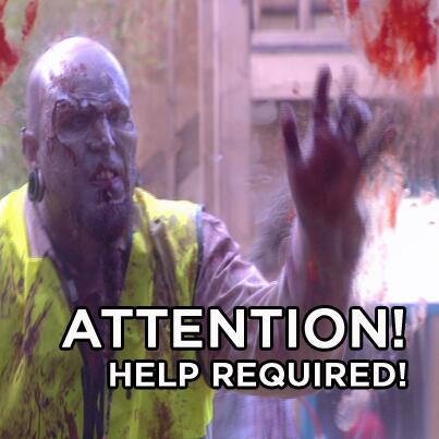 bbuk's tweet photo. Retweet to help us spread the word about these strange happenings in Elstree... #bbuk #bbzombies http://t.co/ihckitzKlH