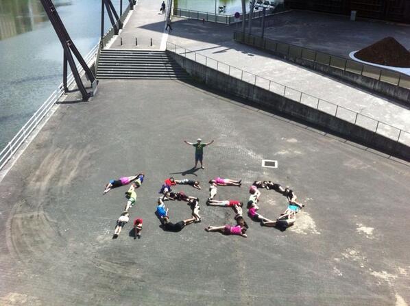 _goraz_'s tweet image. Expedición Kadagua bate el récord de limpieza del cauce del río. 1.650 kg. de gracias para los jóvenes de Enkarterri