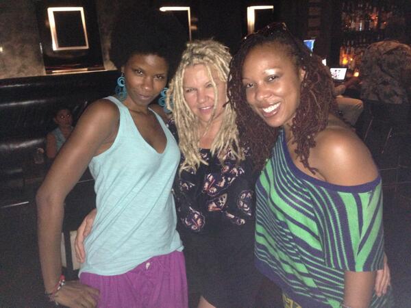PenfieldSam's tweet photo. Haj on the right killing it with her one woman show you heard it here first http://t.co/NHfw00Balg