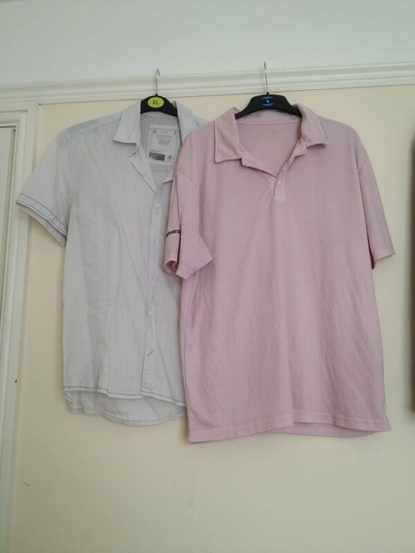 @Jups73 @robgregg44 <a href="/Mr_Scotty_J/">Scott Jennings</a> <a href="/VinnyGolfPro/">Kelvin Vince</a> team shirt cleaned #probablyshouldnthaveputitinwitharedpillowcase