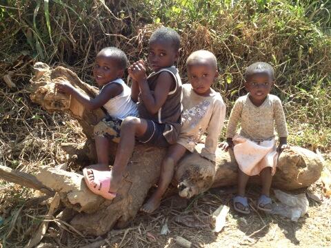 MarcColl77's tweet photo. My kids in africa, with Nagasha leading the lot http://t.co/YzXzbGjz8I