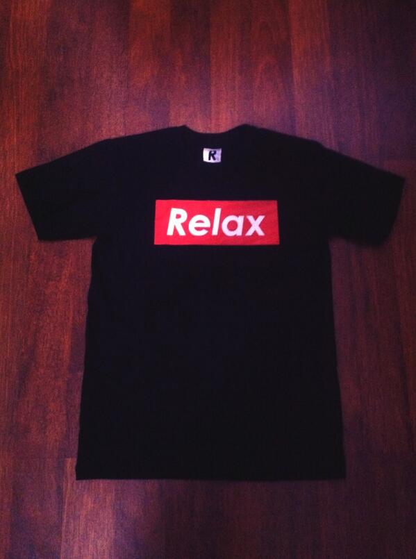 Get it now ! TSHIRT RELAX FONT BLACK only 100 k ( limited stock ) 
So Jah say #relax