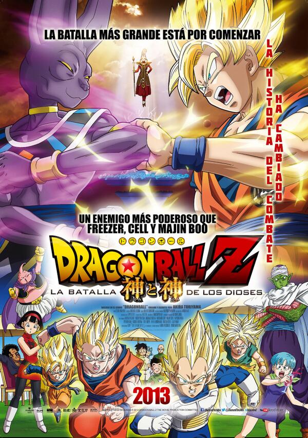 Cinepolis's tweet photo. #DragonBallZLaBatallaDeLosDioses llega a Cinépolis el 27 DE SEPTIEMBRE. 
 ¡RT para hacer la Genkidama más grande! http://t.co/5j0ScV8NIr