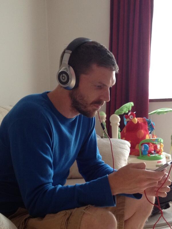 Birthday headphones.