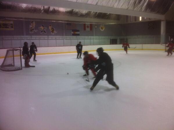 Hockey_matt's tweet image. Finishing up the last practice of the day with some #smallareagames @WR14Camp2013 @usahockey