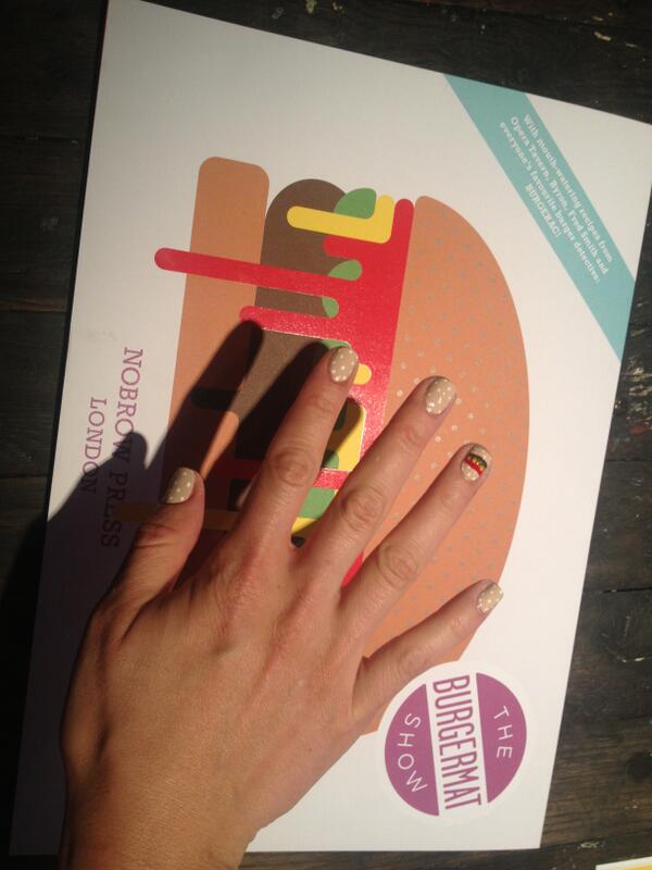 nailburgerlar's tweet photo. @BurgermatShow @crispinfinn @SohoHouse http://t.co/S52j6dqBk7