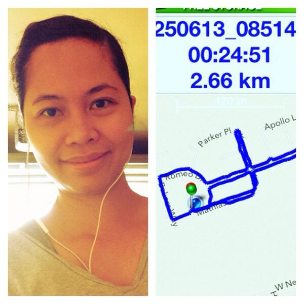 LenaLyn22's tweet image. My 2nd day on running b4 heading to my bed😍 Now, if i can only do this everyday🏃 #runmode #exercise