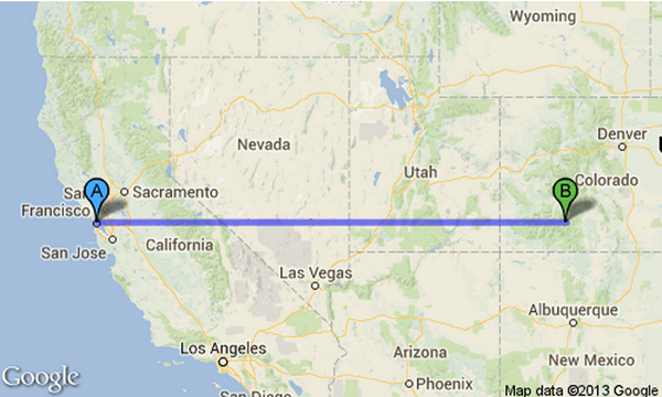 rayank's tweet photo. totals ran in yr = 1,089.8 mi, a time of 6d 23hr 56min, &amp; on a map Ive almost made it thru Colorado! @LogYourRun http://t.co/Sr7pvuEpDp