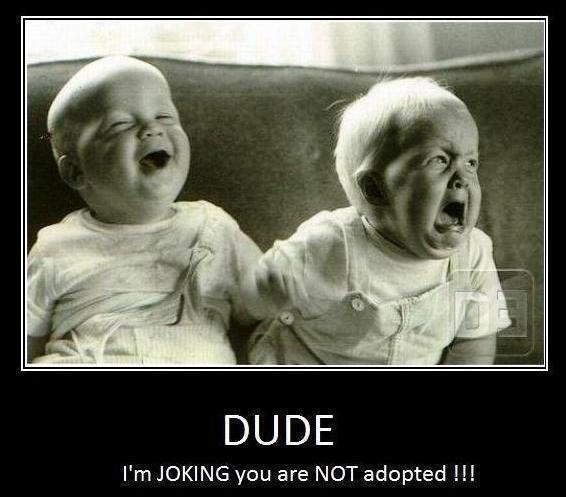 I'm only joking ...