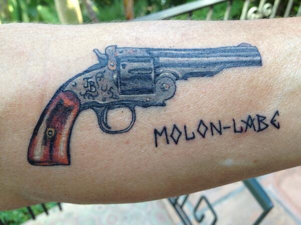 Joe Perry On Twitter 2 Tattoo By Camila Rocha Words MeanCome And Take It Greek Spartan Leonidas Said At Battle Of Thermopyle Joe Perry On Twitter 2 Tattoo By Camila Rocha Words MeanCome And Take It Greek Spartan Leonidas Said At Battle Of Thermopyle