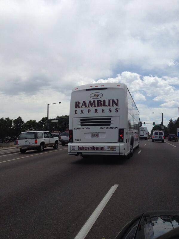extreturbosmash's tweet photo. @badsandwich is this the @TheLawrenceArms tour bus? http://t.co/4SZZxNglW5