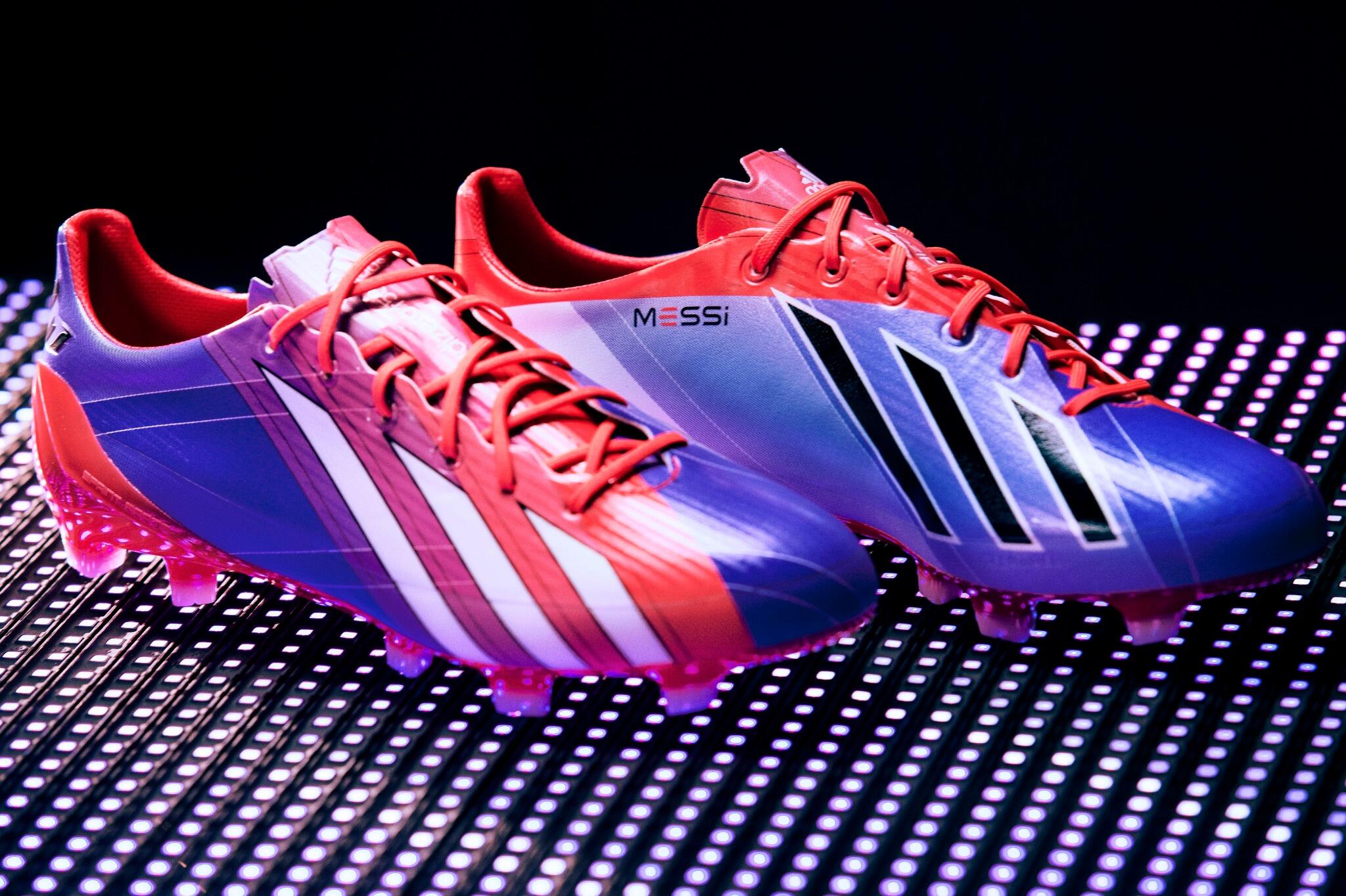 Involucrado Espejismo entrenador adidas Football on Twitter: "Play the Messi Way at the speed of light. This  is the new adizero f50 Messi http://t.co/I8rP01X9nV" / Twitter