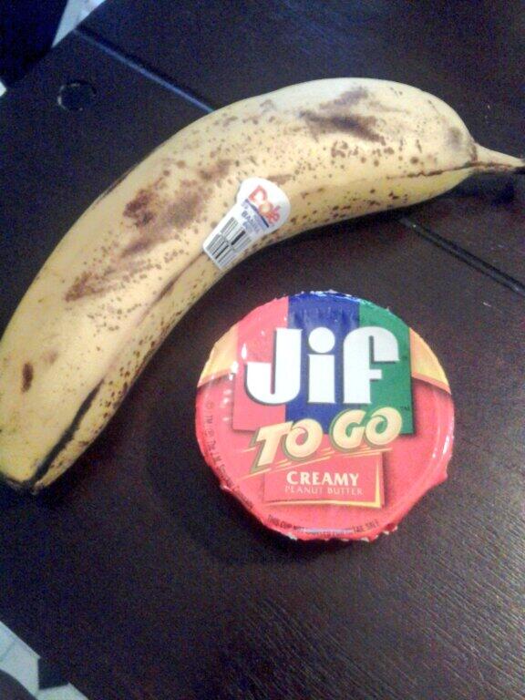 ingeuine's tweet image. this is the biggest banana I've ever seen #breakfast