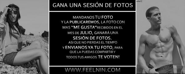 Feelnin's tweet image. GANA UNA SESIÓN FOTOGRAFICA GRATIS