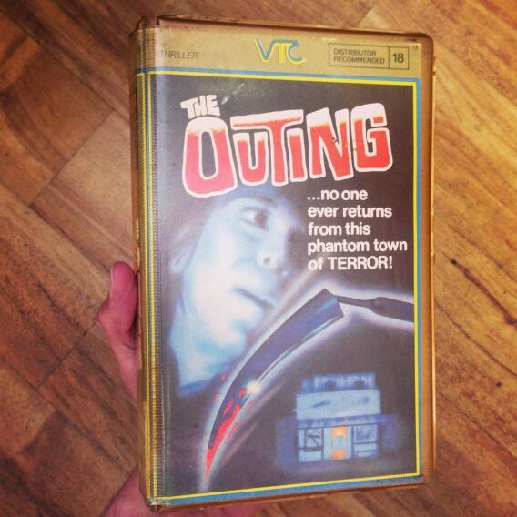 THE OUTING, on the VTC label. #tapedelivery