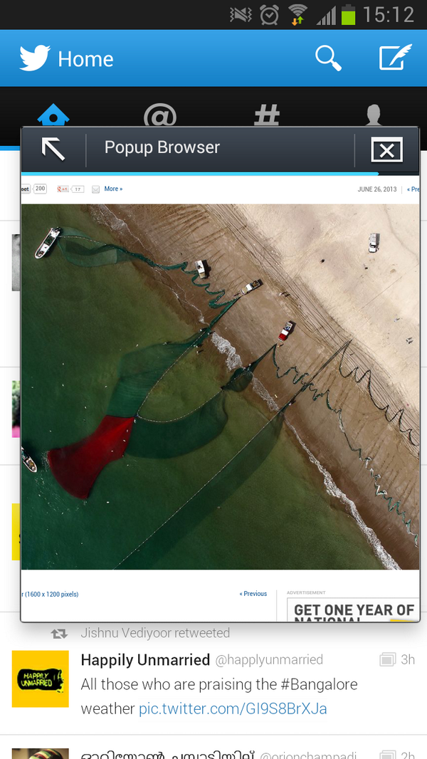 sunhsiv's tweet image. Never thought I would use the pop up browser on my phone ! And it is useful :) #note2 #usefulfeature
