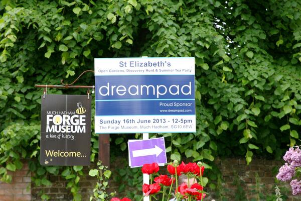 dreampad's tweet photo. Proud to have Sponsored @st_elizabeths Much Hadham Open Gardens, Discovery Hunt &amp; Summer Party 16 June #strawberries http://t.co/4UM1agkhAW