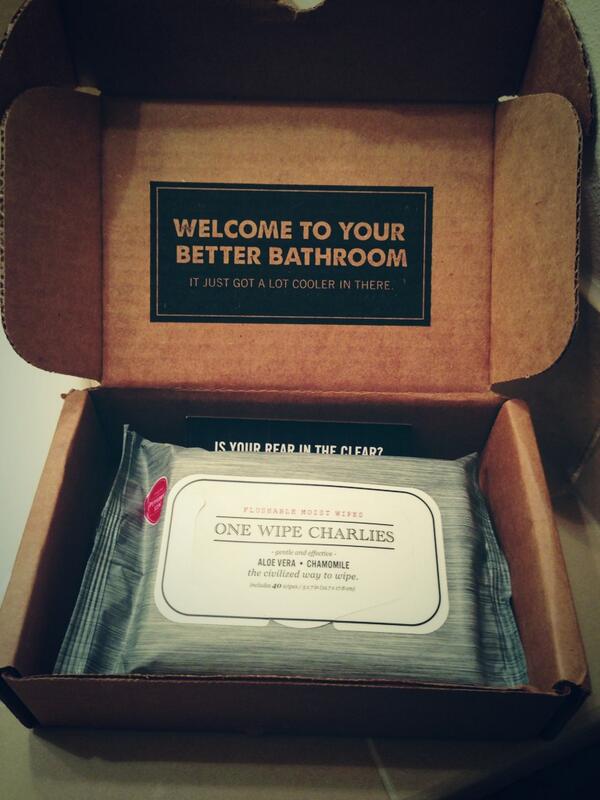 antoniocdsmith's tweet image. What an interesting @klout perk. #OneWipeCharlies