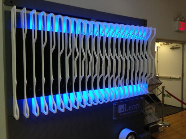 iDataBob's tweet image. Just saw the coolest @leonspeakers sound bar at CE Week