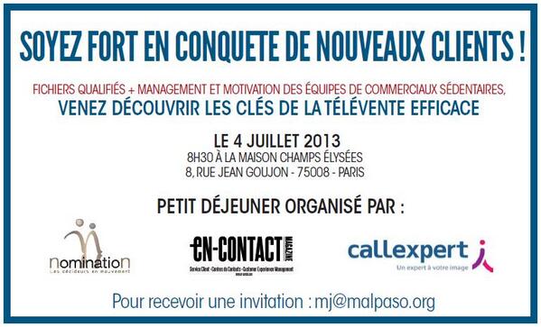 callexpert's tweet photo. Call Expert vous invite à son petit déjeuner sur les clés de la télévente efficace ! http://t.co/VDr4TAPL5M