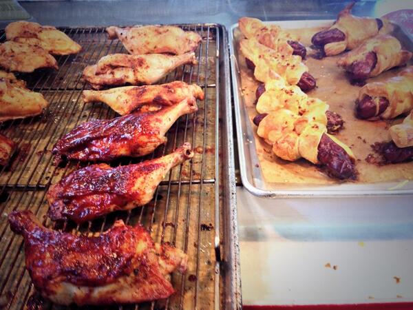 KitchenLittleOh's tweet image. Roast or BBQ Chicken and Birds in a Blanket