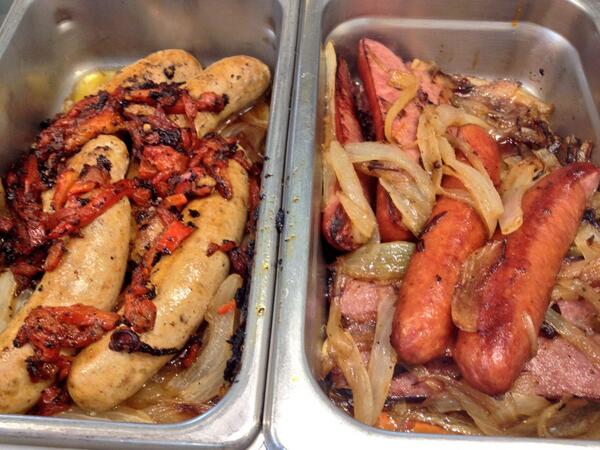 KitchenLittleOh's tweet image. ...sweet or hot Italian chicken sausages (or Paco's)