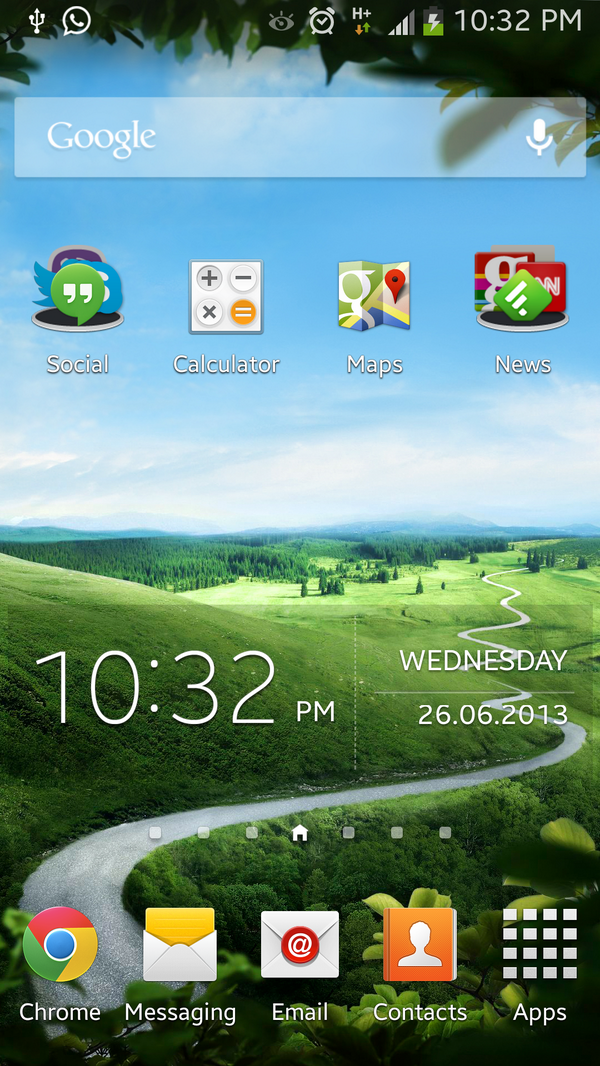 YennPojer's tweet image. You gotta love the colors! So far so good... #awesomeScreen