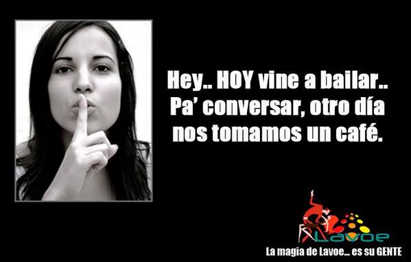 TatiMieles's tweet photo. La pista se respeta! cc @SalsotecaLavoe :) http://t.co/lONyOTrQ0d