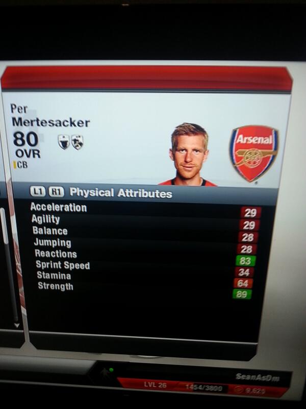 Seanoflegends's tweet photo. How De hell are you a pro football player and your sprint speed is 34 :0 @fifagamer_net @EASPORTSFIFA #FIFAONLINE http://t.co/dDssw8lcYd