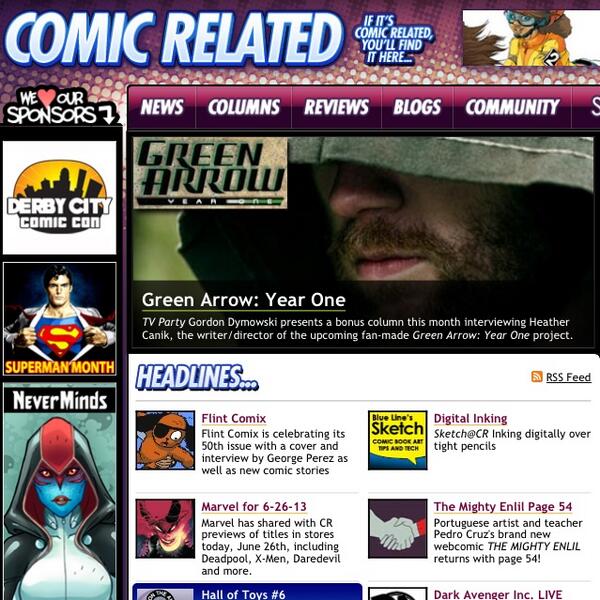 GreenArrowFilm's tweet photo. Check out this fun interview about our film on Comic Related! http://t.co/EdRoXa8mcG #greenarrow #fanfilm #alaska http://t.co/yHV7fjnQF4