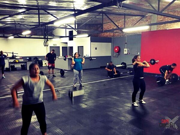 capecrossfit's tweet image. Hope you guys enjoyed the #BearComplex? We are sure our 9 athletes that made up the biggest class at #CCFN did!