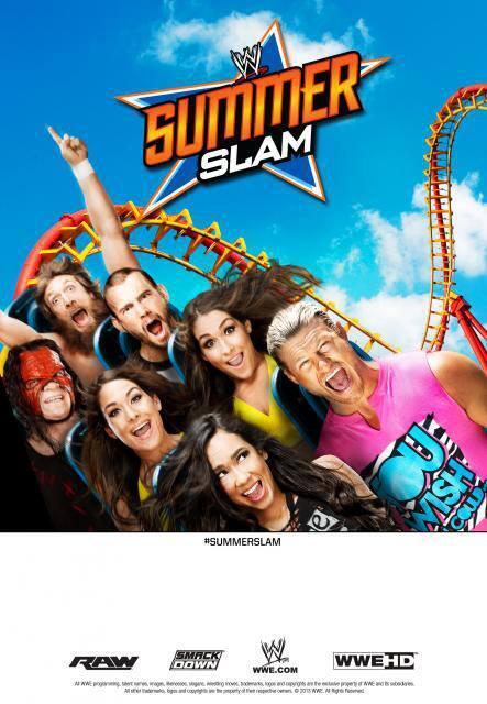 Официальный постер к SummerSlam 2013