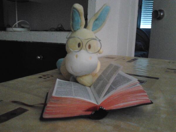 Me voy a mi lectura diaria..pero si soy una monada no? ó bueno, una burrada jeje..¡Buenas noches!