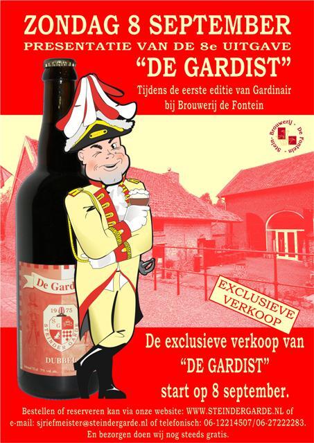 Nog oongerhauve maondj en 't lekkerste Dubbel Doonker beer van Gans Stein is d'r weer. Nog ummer veur dezelfde pries!