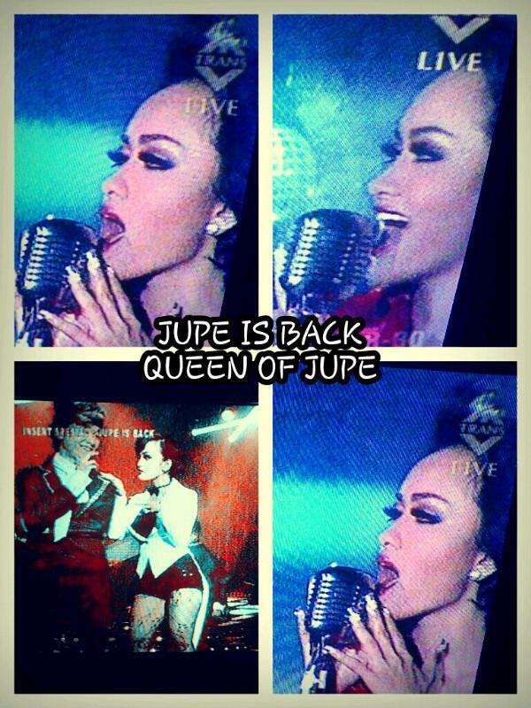 juliaperrez's tweet photo. ♥ RT @indahdwin: Mamita @juliaperrez keren banget acaranya semalem.. Meski Jenong tetap cantik :* #JupeisBack http://t.co/iGFoxZ5hGn