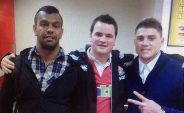 _LiamWilkinson's tweet photo. @JamesOConnor832 @kurtley_beale You two peanuts for real?? Cost us the first test &amp; now you do this!!! #forf#cksake http://t.co/ye7HZZxTRg