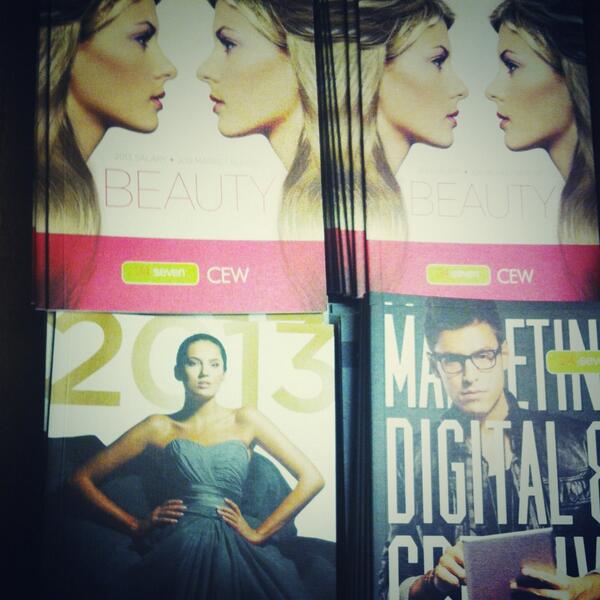 CarinaStyles's tweet photo. Just arrived from NYC HQ. New salary guides! So pretty- good info too #beauty #fashion #creative #24sevenSeattle http://t.co/Z7Kfpkay7S