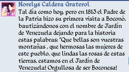 noregraterol's tweet photo. Hoy se cumple el Bicentenario de la Proclamación de nuestro Boconó como Jardín de Venezuela! http://t.co/FBK6yvzOyS