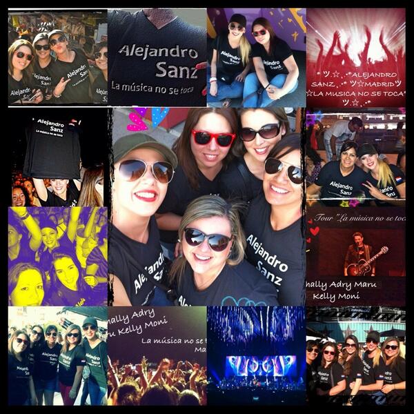 MaruDerene's tweet photo. ✨¡Momento mágico!✨ #lamusicanosetocamadrid @AlejandroSanz 💕😁👏🎶💋❤ @shallyniz @AdryNiz http://t.co/X3PCNce7Ms