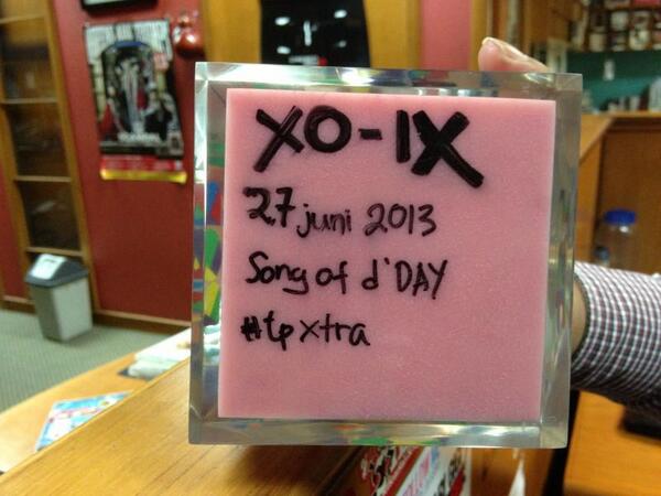 SonyMusicID's tweet photo. Congratulation! "Xtraordinary" by @XO_IX jadi TOP SONG OF THE DAY @TOPOP_MNCTV @Program_MNCTV ,yeay!! #tpxtra http://t.co/3BMcMYDx29