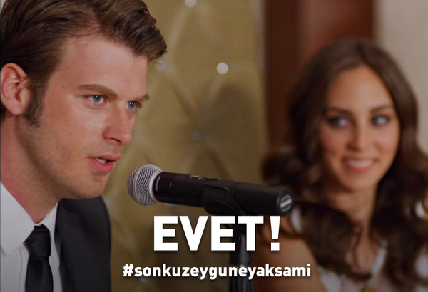 _KuzeyGuney's tweet photo. "EVET" http://t.co/E0SDsmipBO