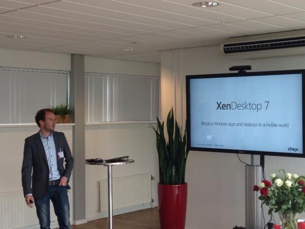 UnicaNL_ICT's tweet image. Citrix vertelt op Innovatiemiddag over XenDesktop 7, de nieuwe versie van het succesvolle product: #xendesktop7