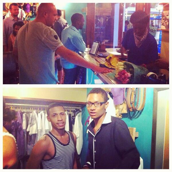 Live from The Hunter Blue Launch. Some of our guests include photographer @OsseGrecaSinare