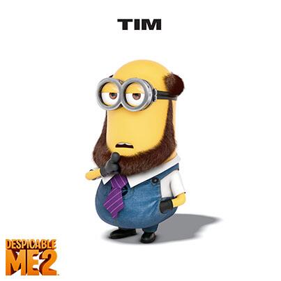 DespicableMe's tweet photo. See Tim in #DespicableMe2, in theaters July 3. http://t.co/kx5YVW9AUj